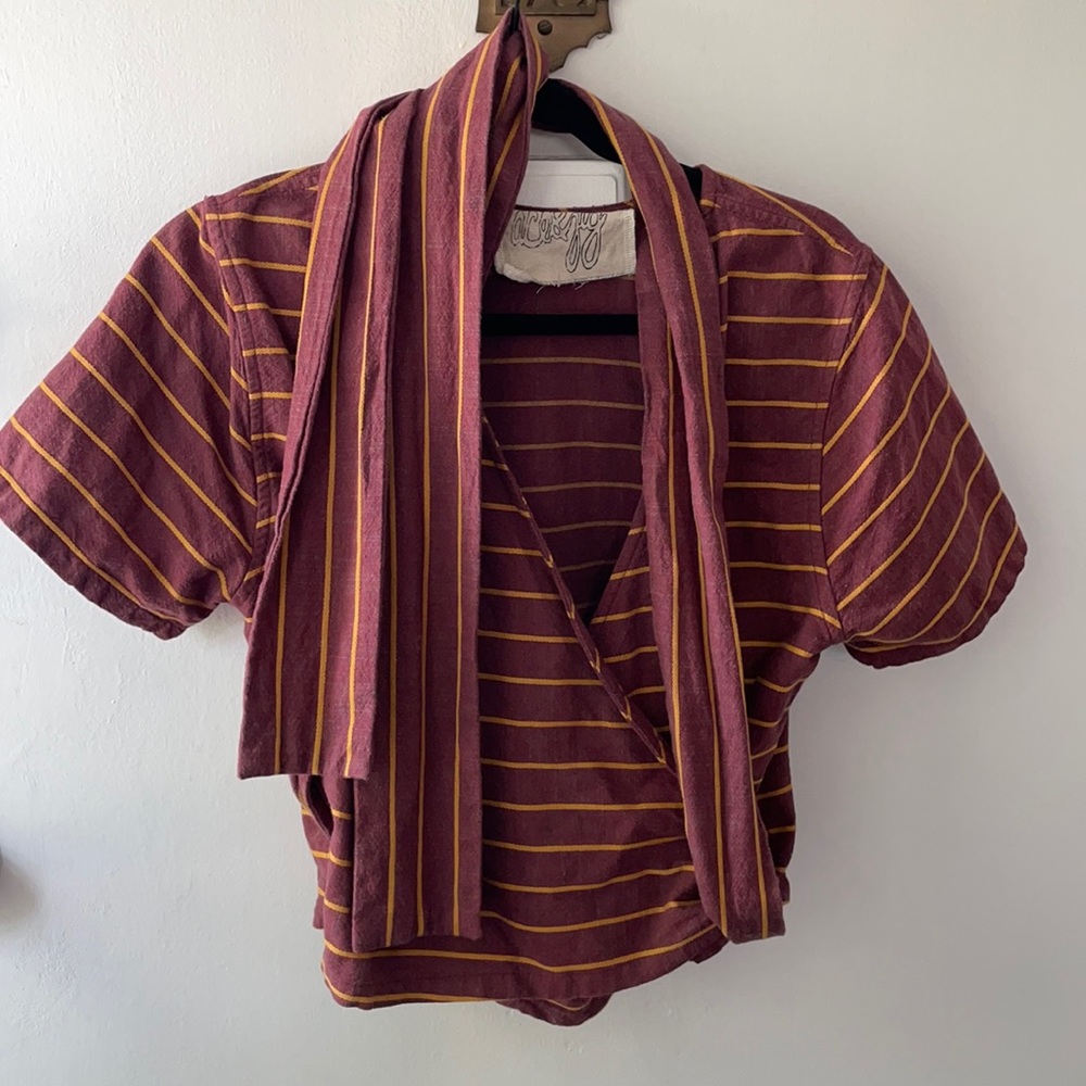 Ace & Jig M Sierra Valley Wrap Top